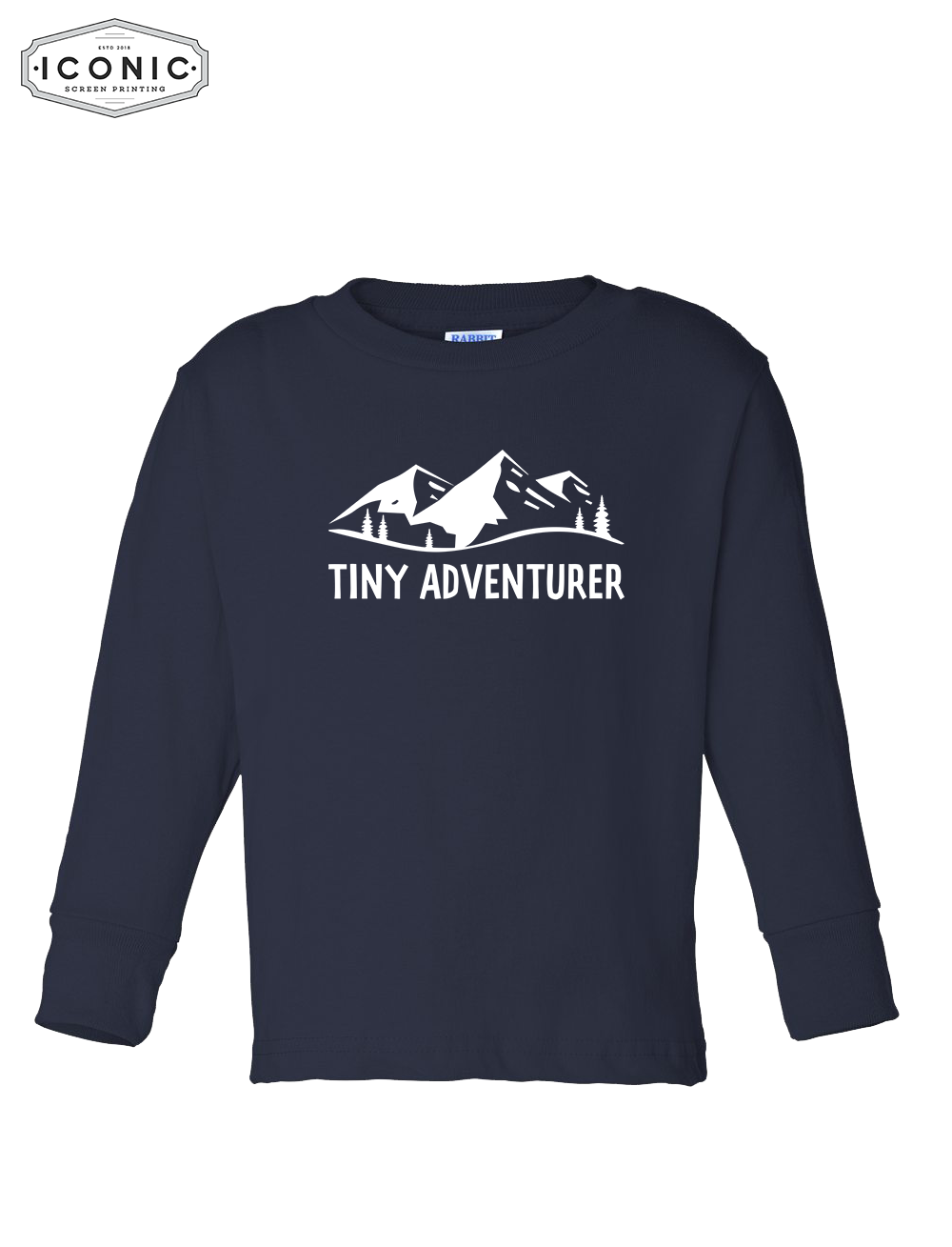Tiny Adventurer - Toddler Long Sleeve Cotton Jersey Tee