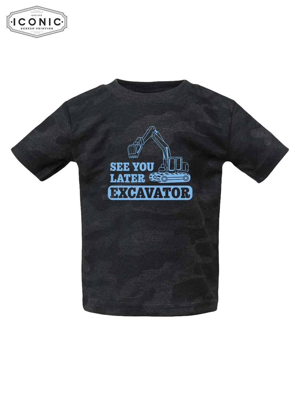 See You Later Excavator - Infant Fine Jersey Tee