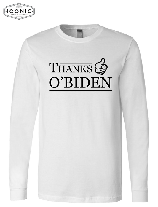 Thanks O'Biden - Unisex Jersey Long Sleeve