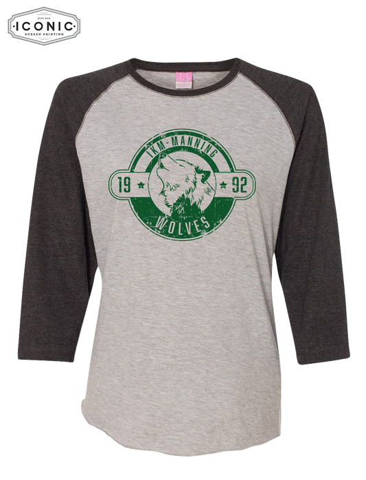 Est 1992 - Women's Baseball Fine Jersey 3/4 Sleeve Tee