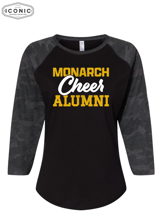 Cheer Alumni - Women's Baseball Jersey 3/4 Sleeve
