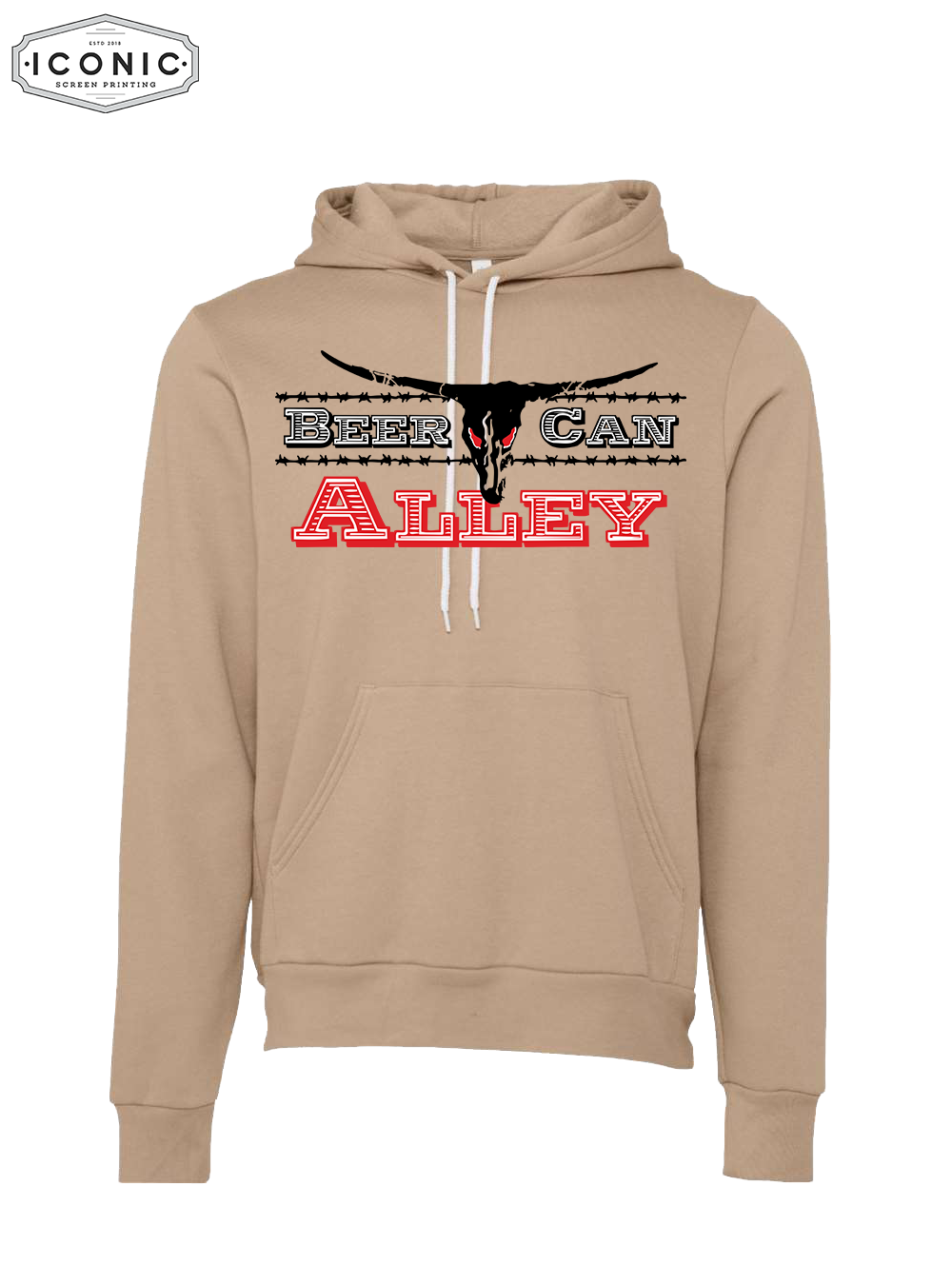 BCA - Unisex Sponge Fleece Hoodie