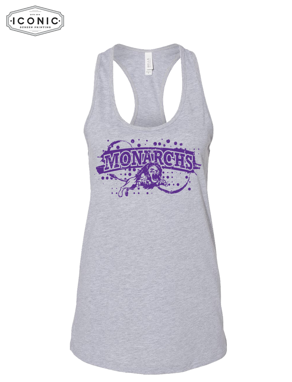 Monarchs - Women's Jersey Racerback Tank