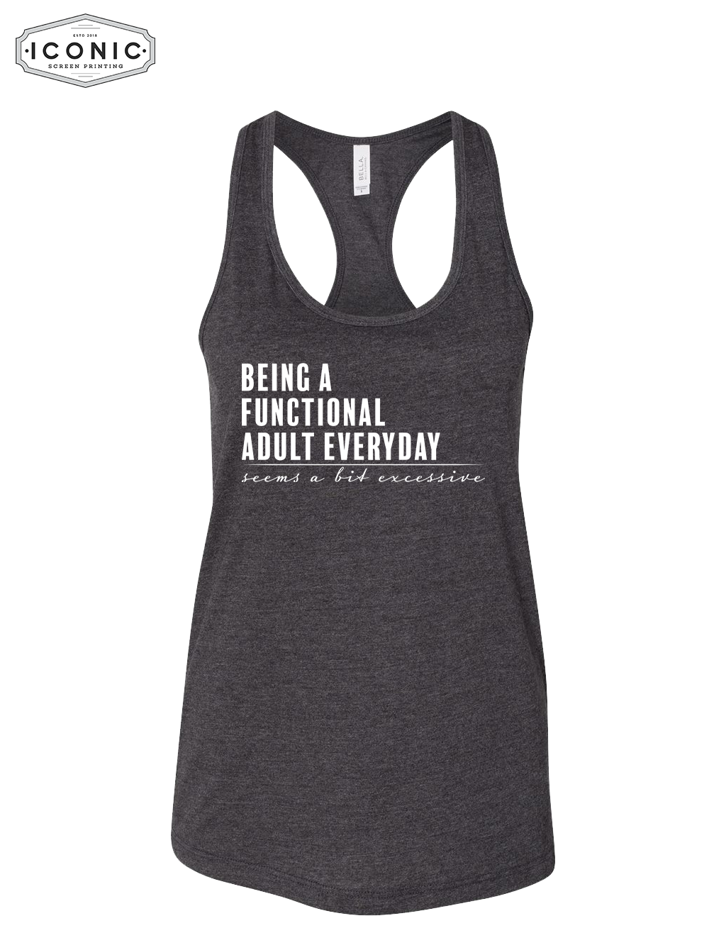 Functional Adult - Women's Jersey Racerback Tank