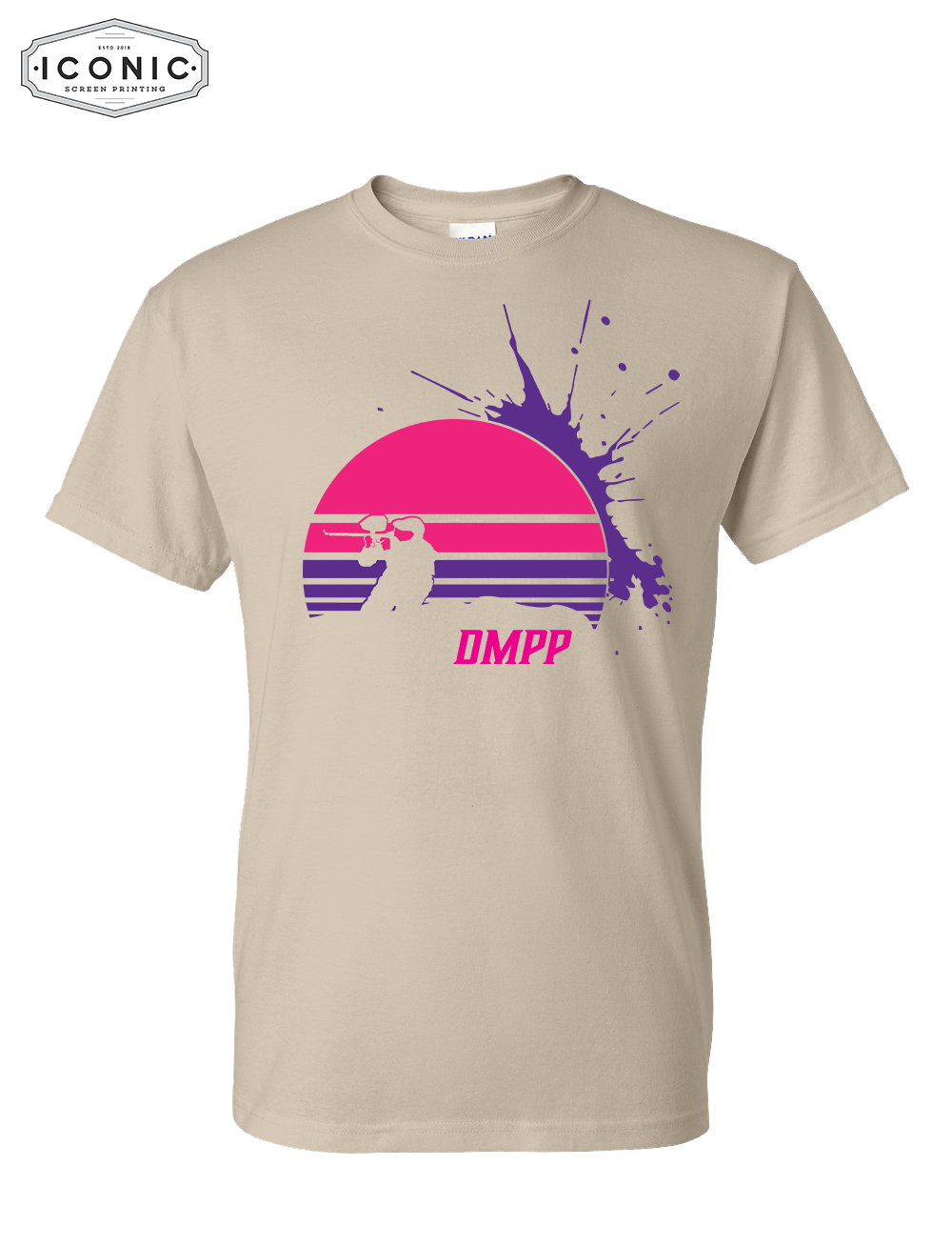 Des Moines Paintball Splatter - DryBlend T-Shirt
