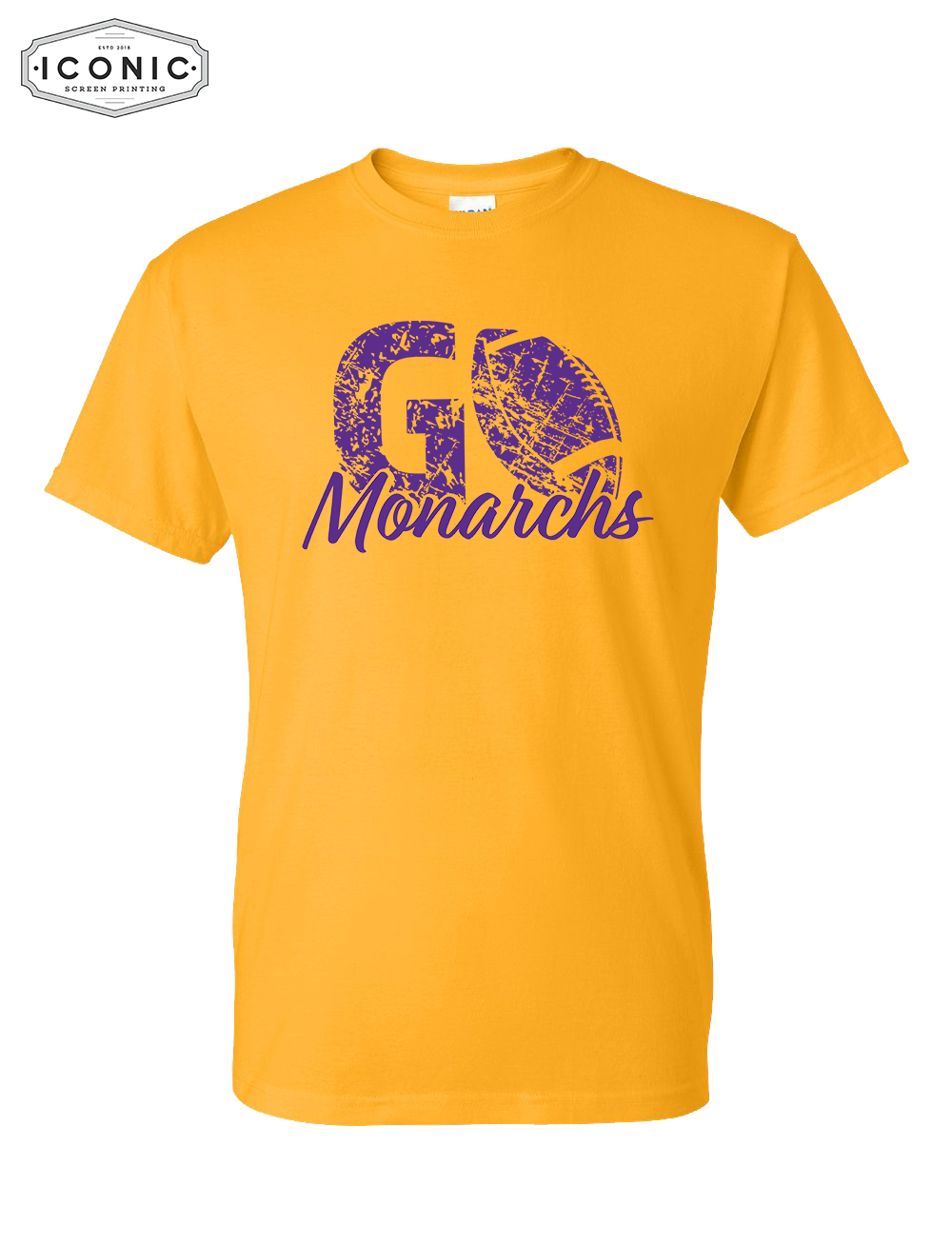 Monarchs Football- DryBlend T-shirt
