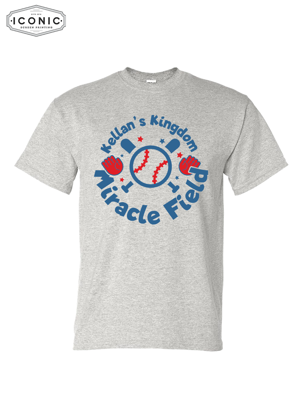 Baseball Glove - DryBlend T-shirt