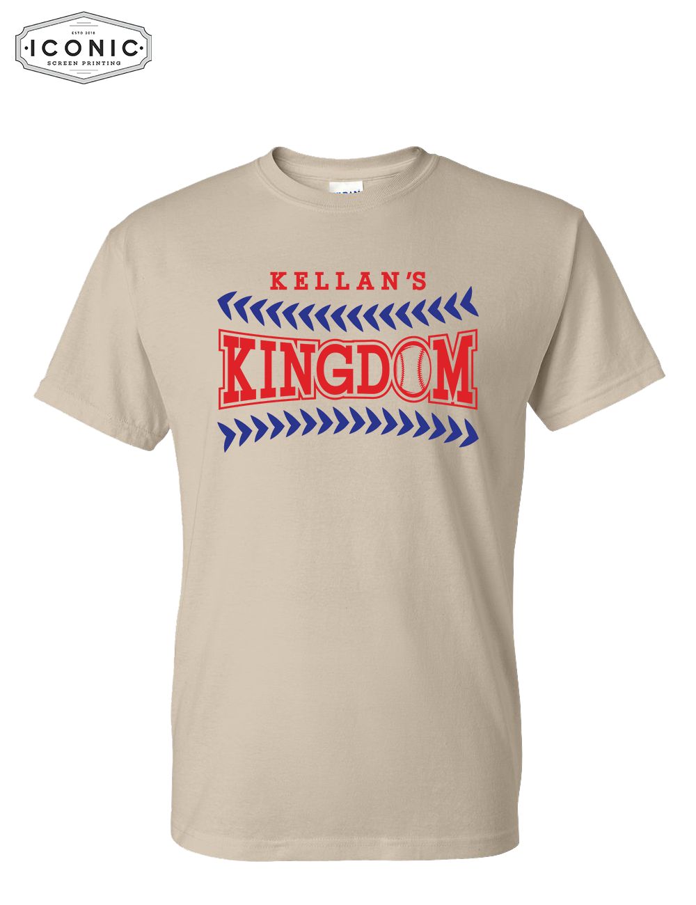 Baseball Kellan's Kingdom- DryBlend T-shirt