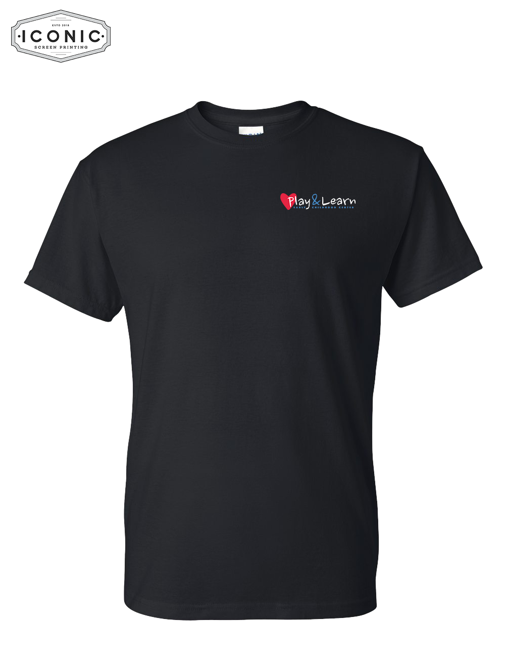 Play & Learn Left Chest - DryBlend T-shirt