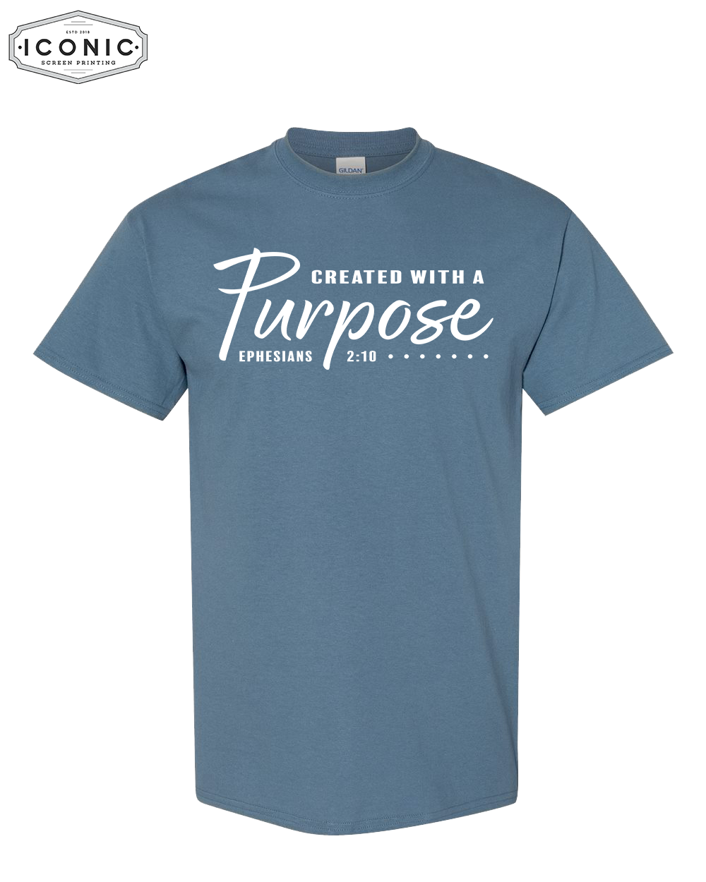 Created With A Purpose - DryBlend T-Shirt