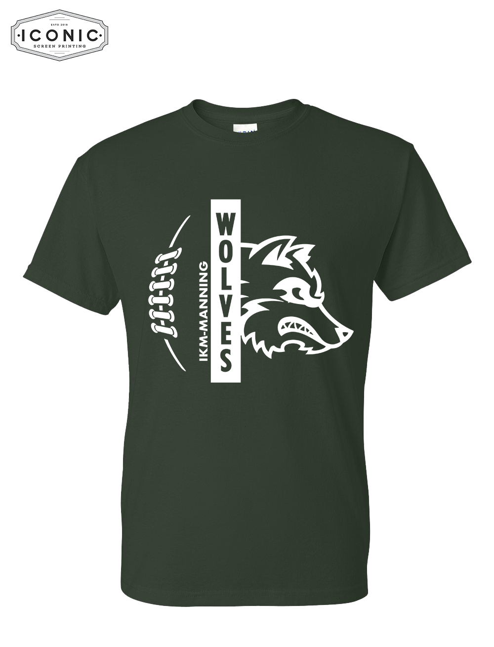 IKM-Manning Football - Dryblend T-shirt