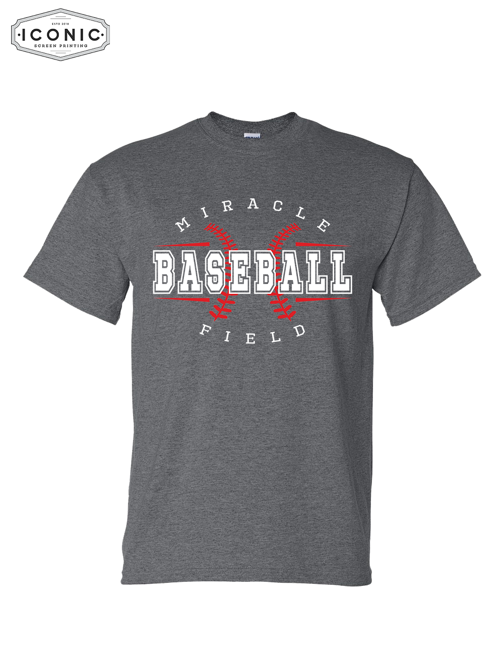 Miracle Field Baseball- DryBlend T-shirt