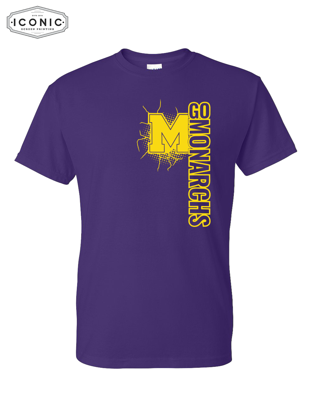 Go Monarchs - DryBlend T-Shirt