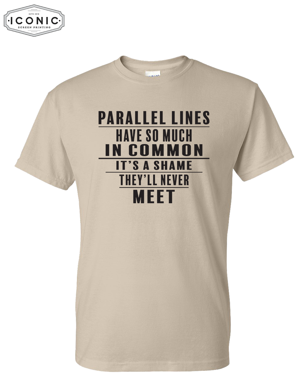 Parallel Lines - DryBlend T-Shirt