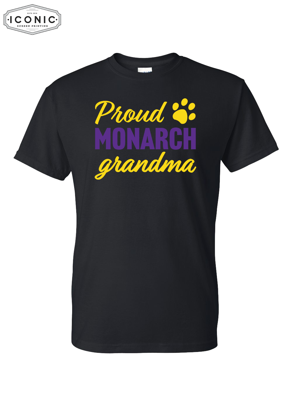 Proud Monarch Grandma/Grandpa - DryBlend T-Shirt
