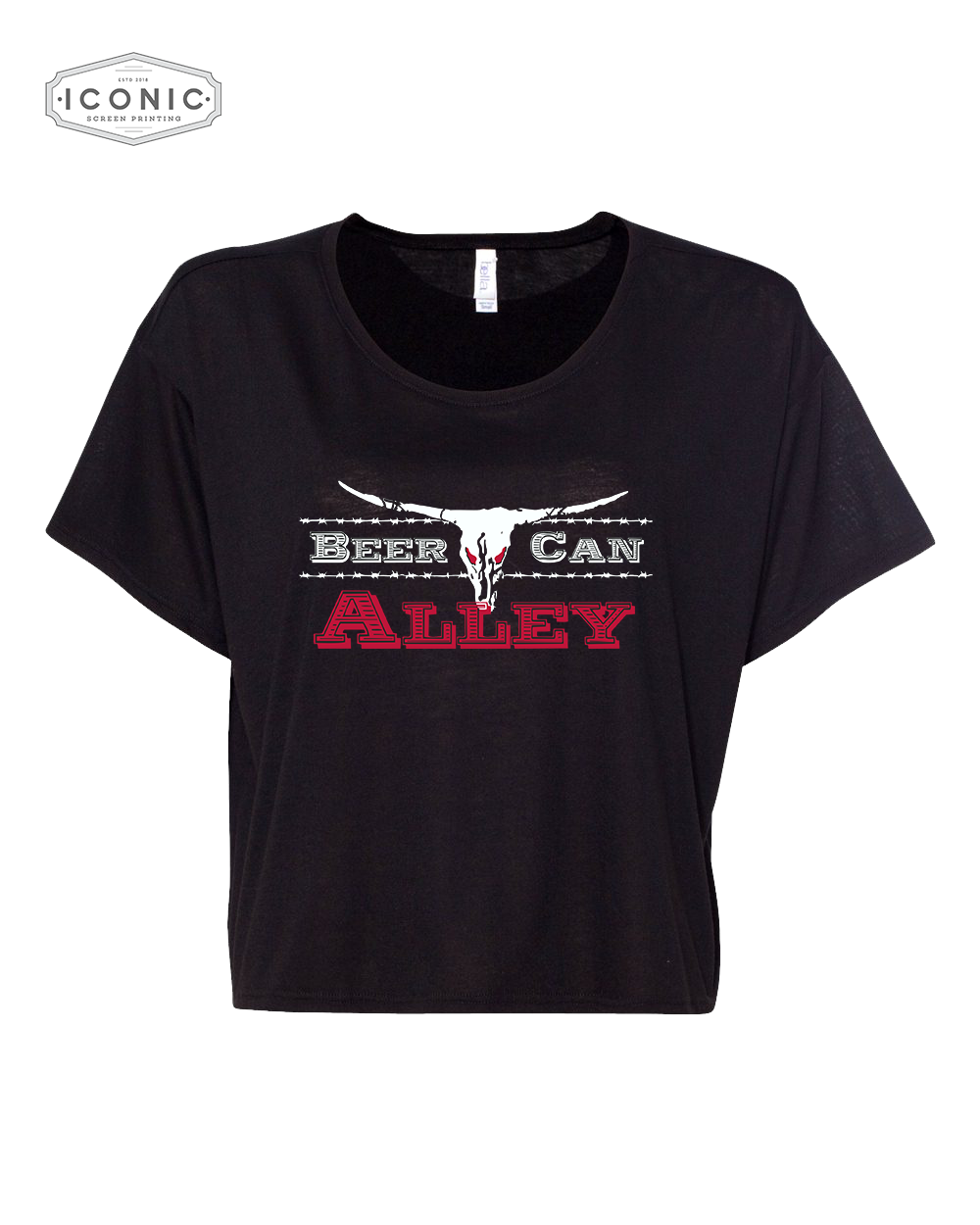 BCA - Women’s Flowy CropTee