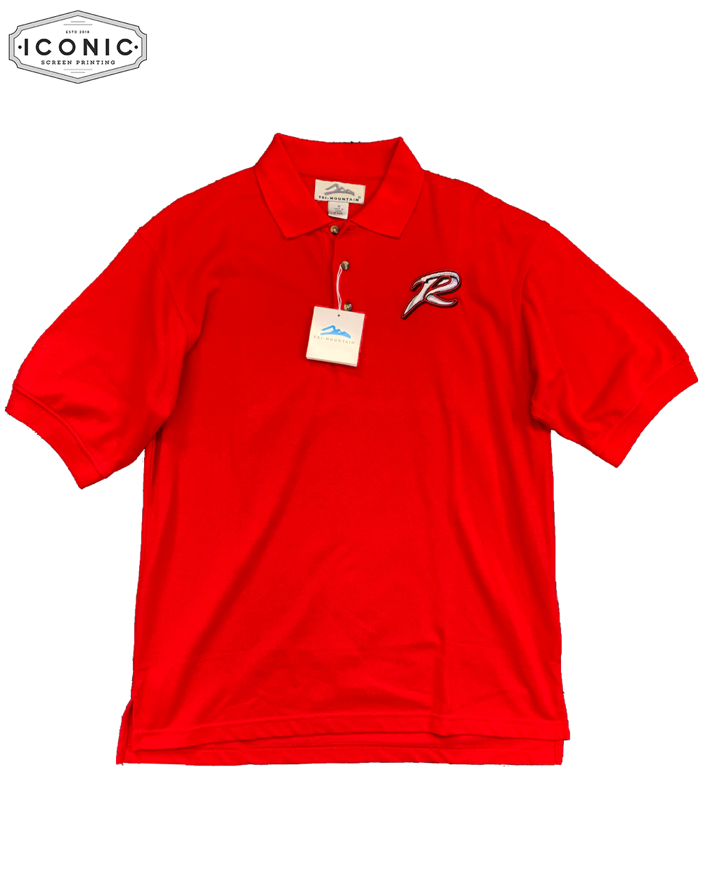 AWV R - Tri-Mountain Cotton Poly Polo - Clearance