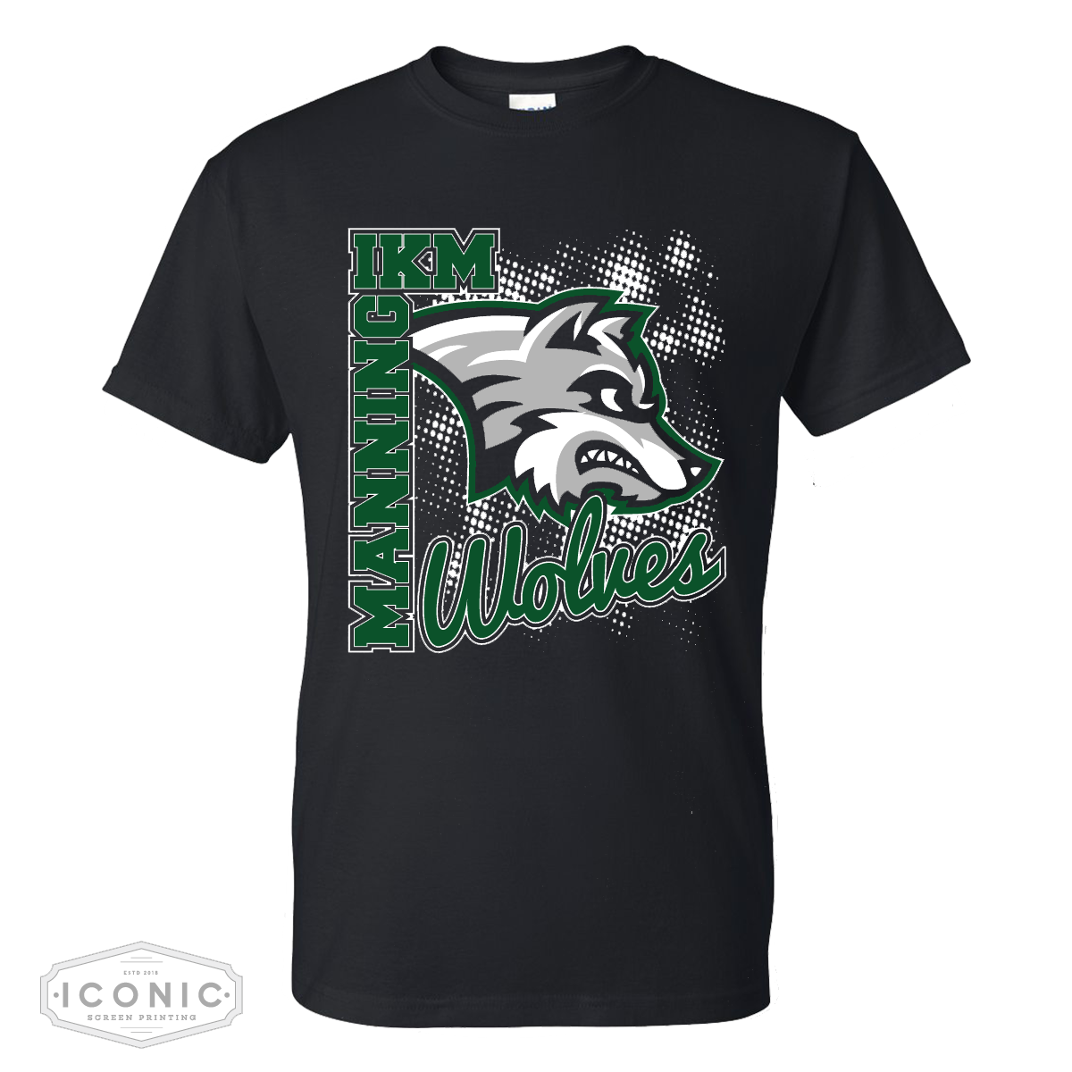 IKM-Manning Wolves - DryBlend T-shirt - Clearance