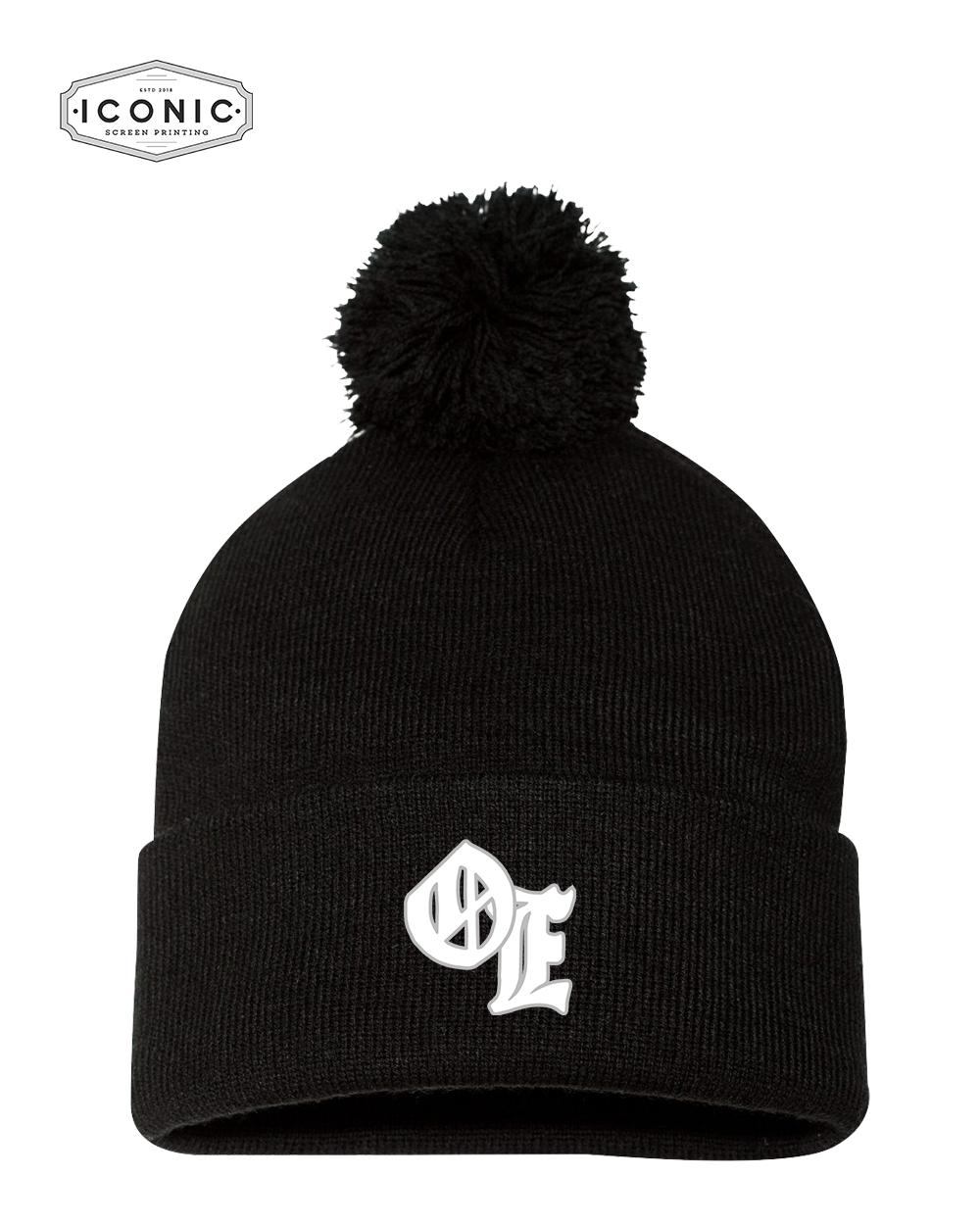 Opal & Esther - Sportsman Pom Pom 12" Knit Beanie