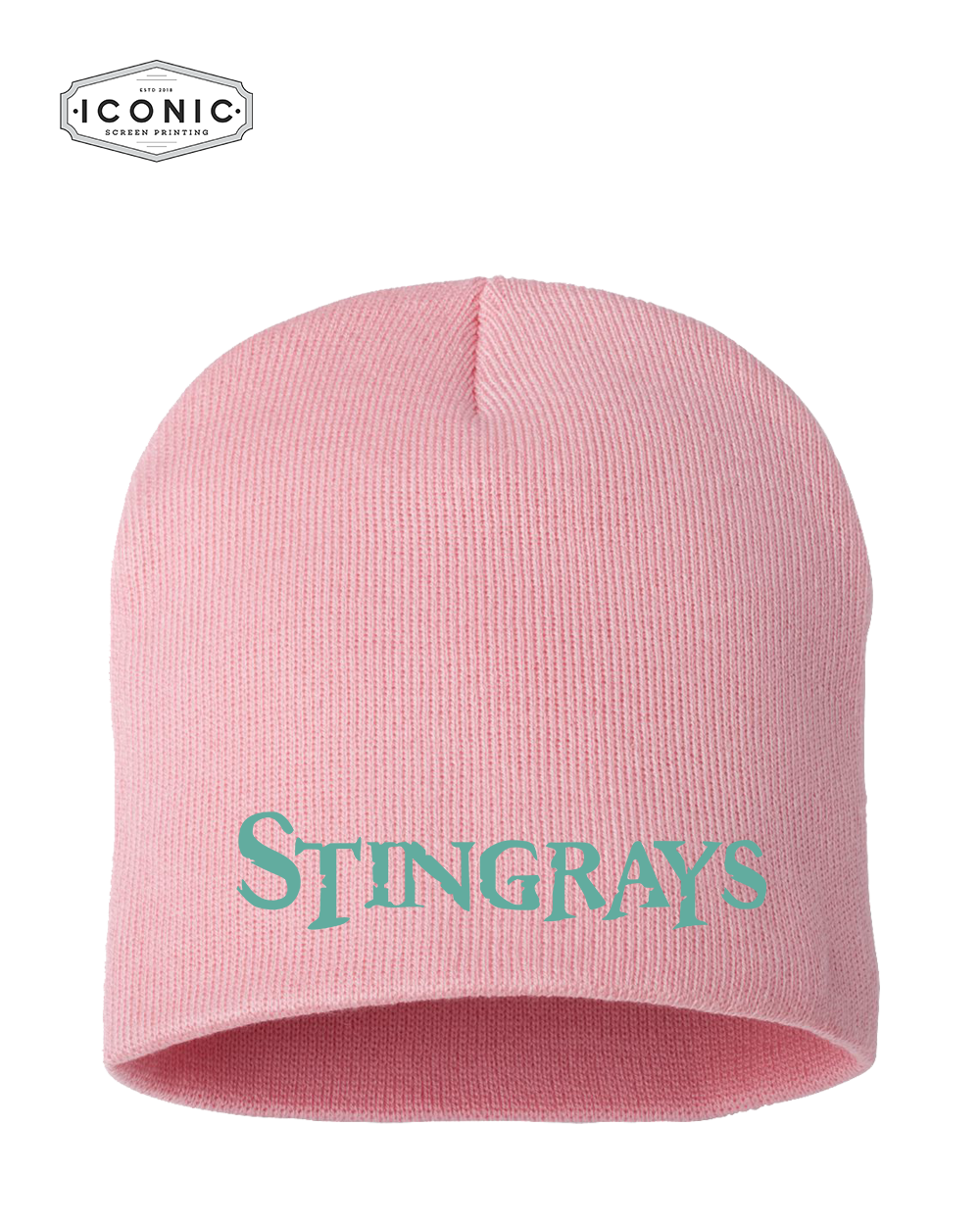 Stingrays - 8" Knit Beanie
