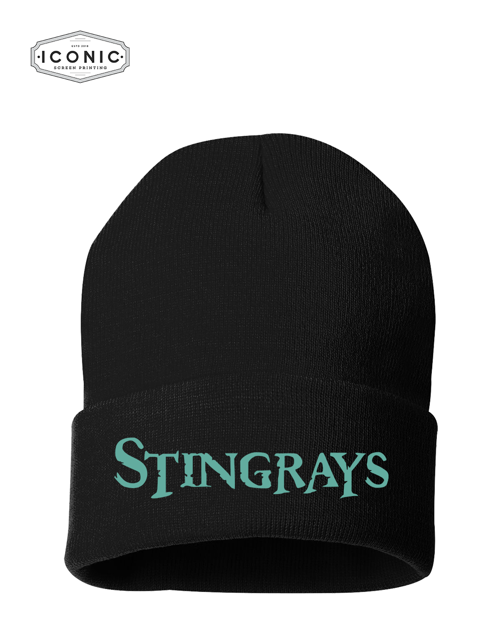 Stingrays - Solid 12" Cuffed Beanie
